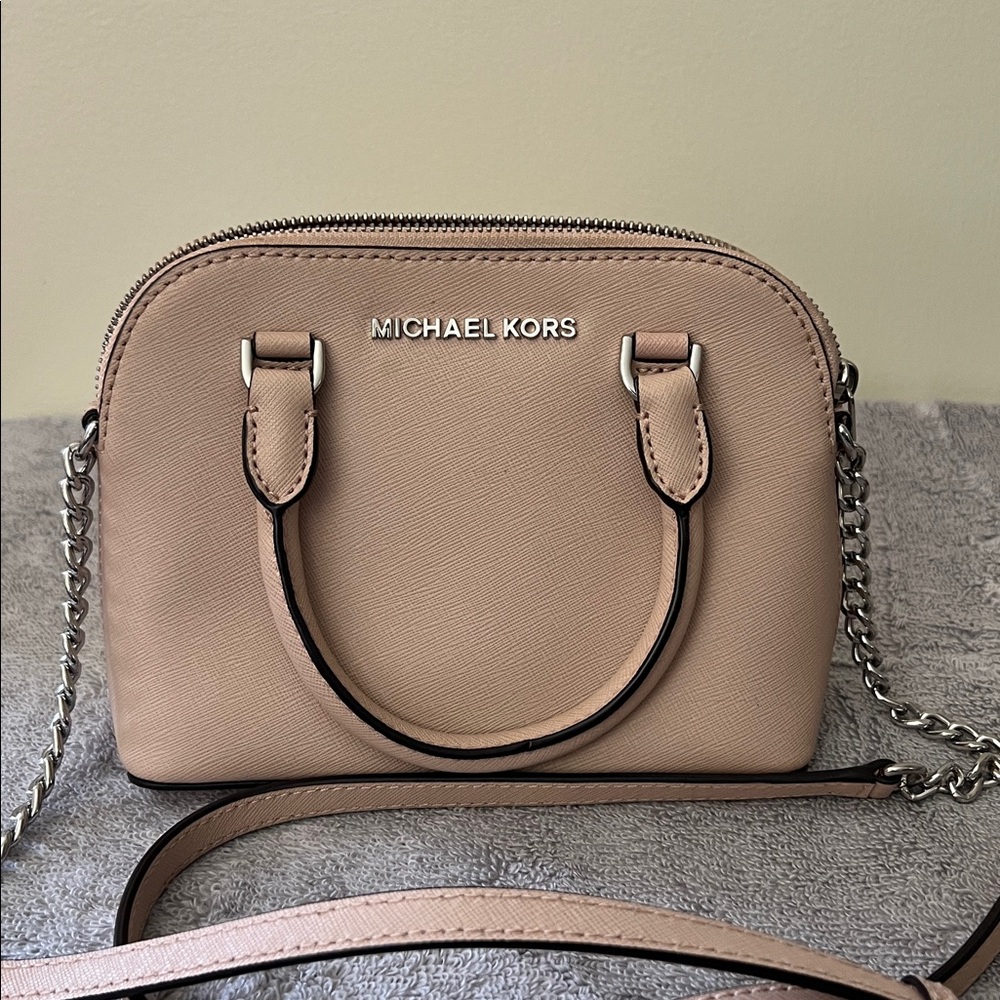 Michael Kors Tan Mini Crossbody Bag